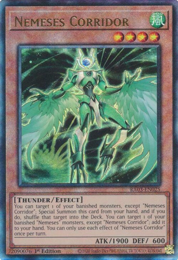 [ULTIMATE RARE] Nemeses Corridor (PUR) - (RA03-EN025) - 1st Edition