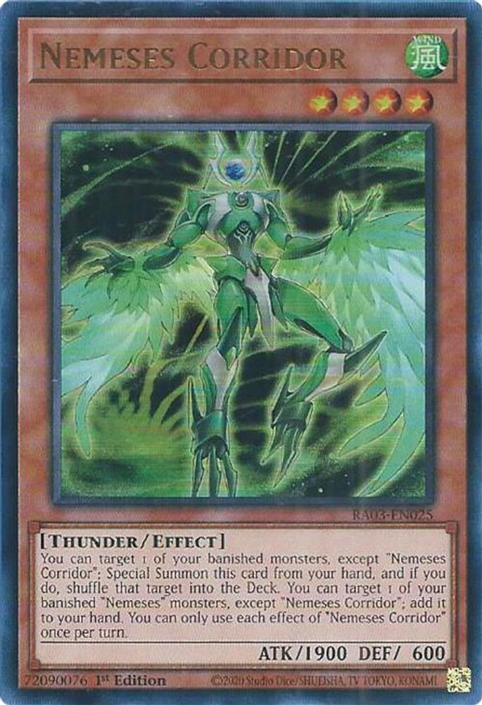 [ULTRA RARE] Nemeses Corridor (UR) - (RA03-EN025) - 1st Edition