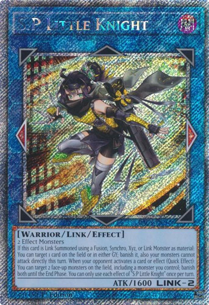 [PLATINUM RARE] S:P Little Knight (Platinum Secret Rare) - (RA03-EN049) - 1st Edition