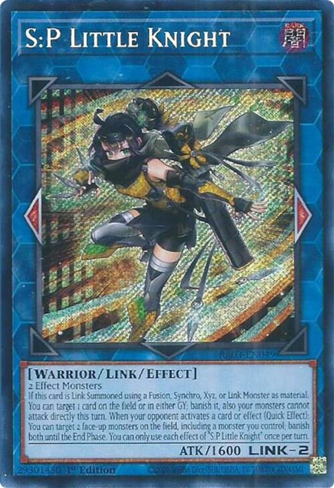 [SECRET RARE] S:P Little Knight (Secret Rare) - (RA03-EN049) - 1st Edition