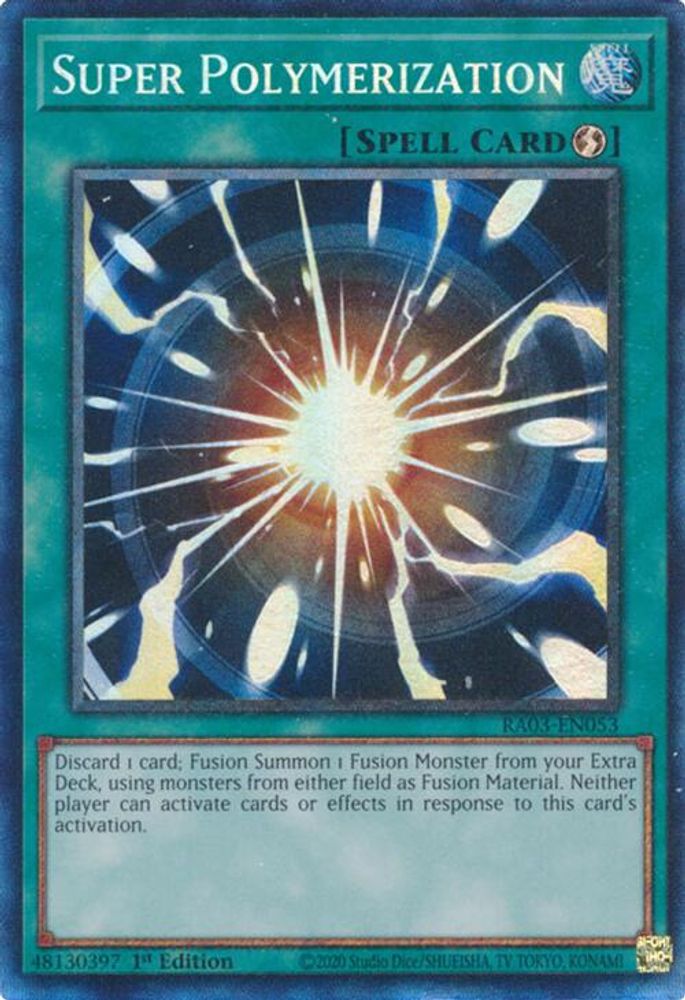 [COLLECTOR RARE] Super Polymerization (PCR) - (RA03-EN053) - 1st Edition