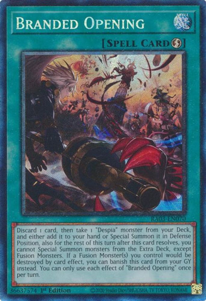 [COLLECTOR RARE] Branded Opening (PCR) - (RA03-EN070) - 1st Edition