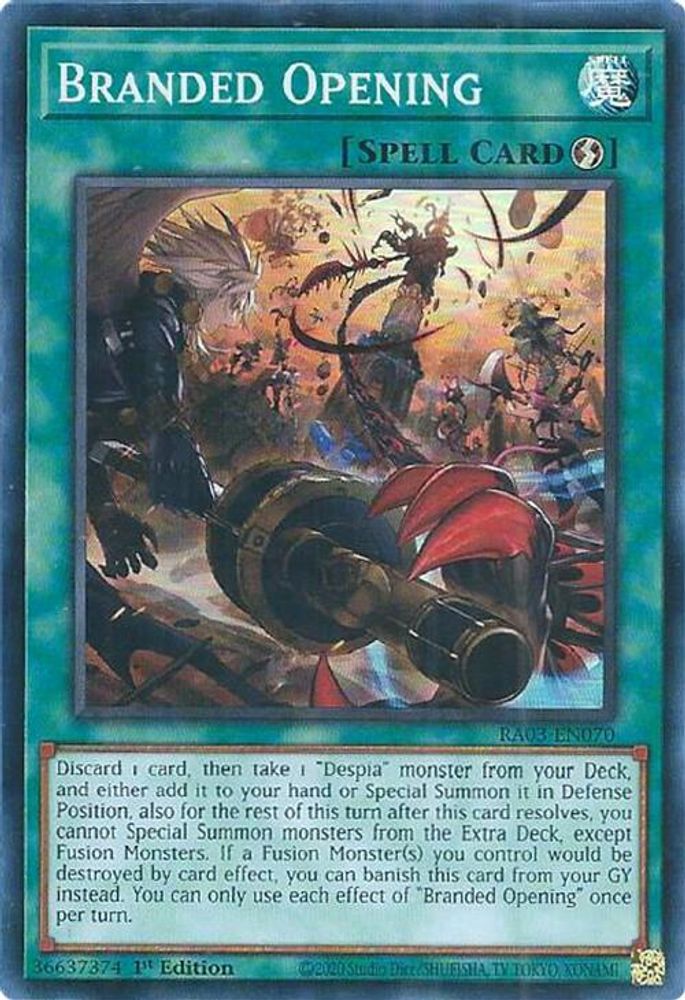 [SUPER RARE] Branded Opening - (RA03-EN070) - 1st Edition