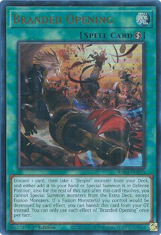 [ULTRA RARE] Branded Opening (UR) - (RA03-EN070) - 1st Edition
