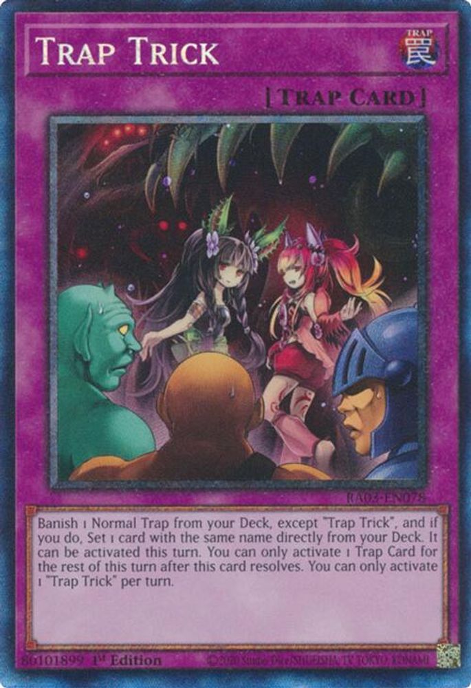 [COLLECTOR RARE] Trap Trick (PCR) - (RA03-EN078) - 1st Edition