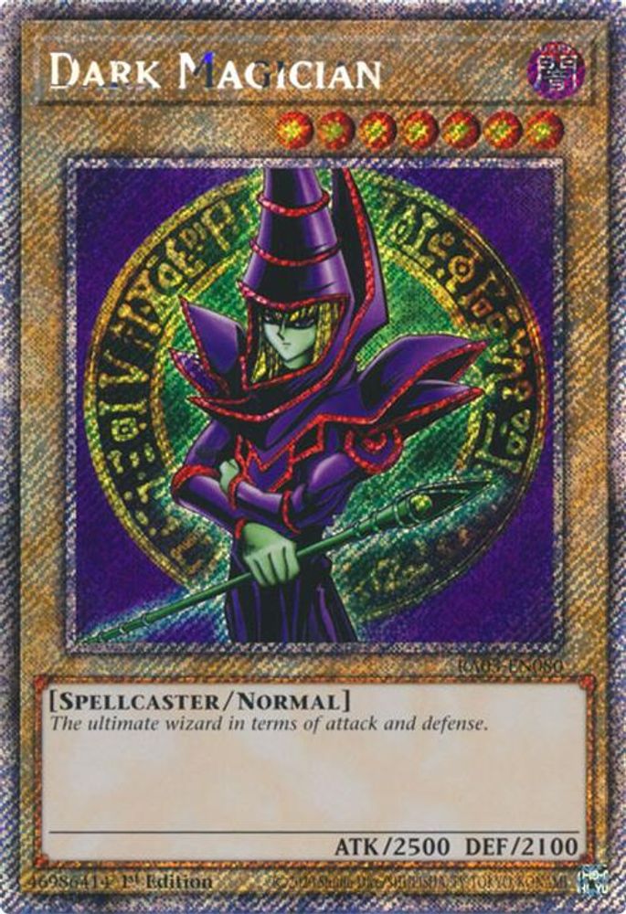 [PLATINUM RARE] Dark Magician (Platinum Secret Rare) - (RA03-EN080) - 1st Edition