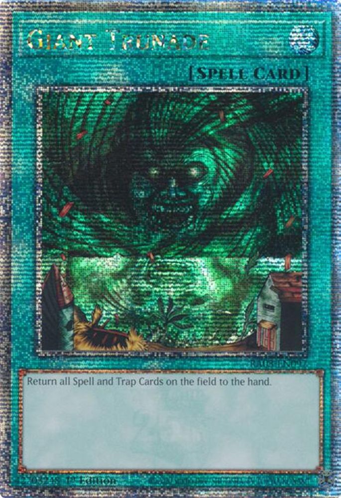 [QUARTER CENTURY RARE] Giant Trunade (Quarter Century Secret Rare) - (RA03-EN097) - 1st Edition