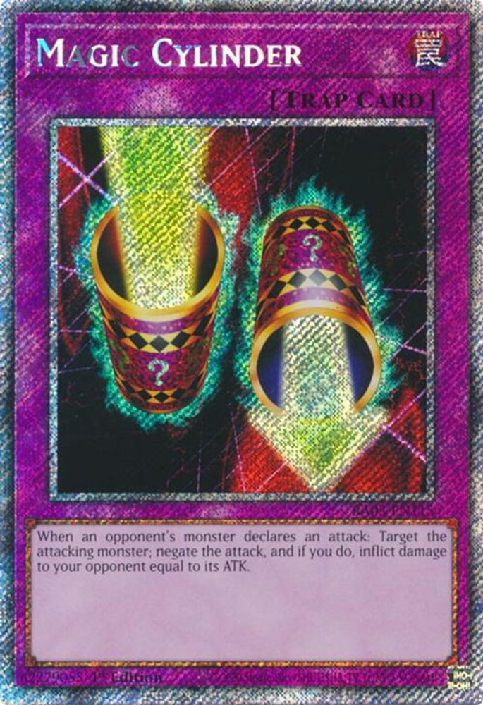 [PLATINUM RARE] Magic Cylinder (Platinum Secret Rare) - (RA03-EN115) - 1st Edition