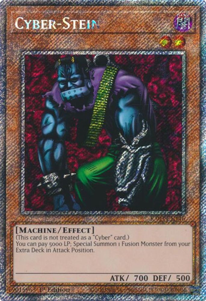 [PLATINUM RARE] Cyber-Stein (Platinum Secret Rare) - (RA03-EN146) - 1st Edition