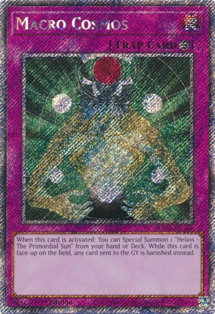 [PLATINUM RARE] Macro Cosmos (Platinum Secret Rare) - (RA03-EN164) - 1st Edition