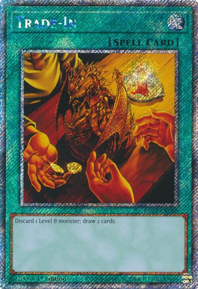 [PLATINUM RARE] Trade-In (Platinum Secret Rare) - (RA03-EN188) - 1st Edition