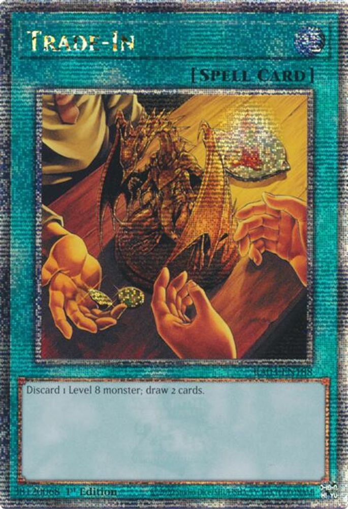 [QUARTER CENTURY RARE] Trade-In (Quarter Century Secret Rare) - (RA03-EN188) - 1st Edition