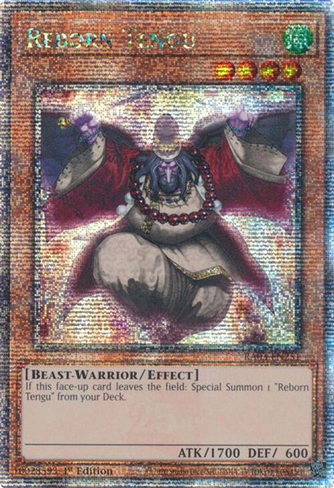 [QUARTER CENTURY RARE] Reborn Tengu (Quarter Century Secret Rare) - (RA03-EN251) - 1st Edition