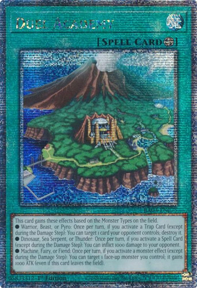 [QUARTER CENTURY RARE] Duel Academy (Quarter Century Secret Rare) - (RA03-EN275) - 1st Edition