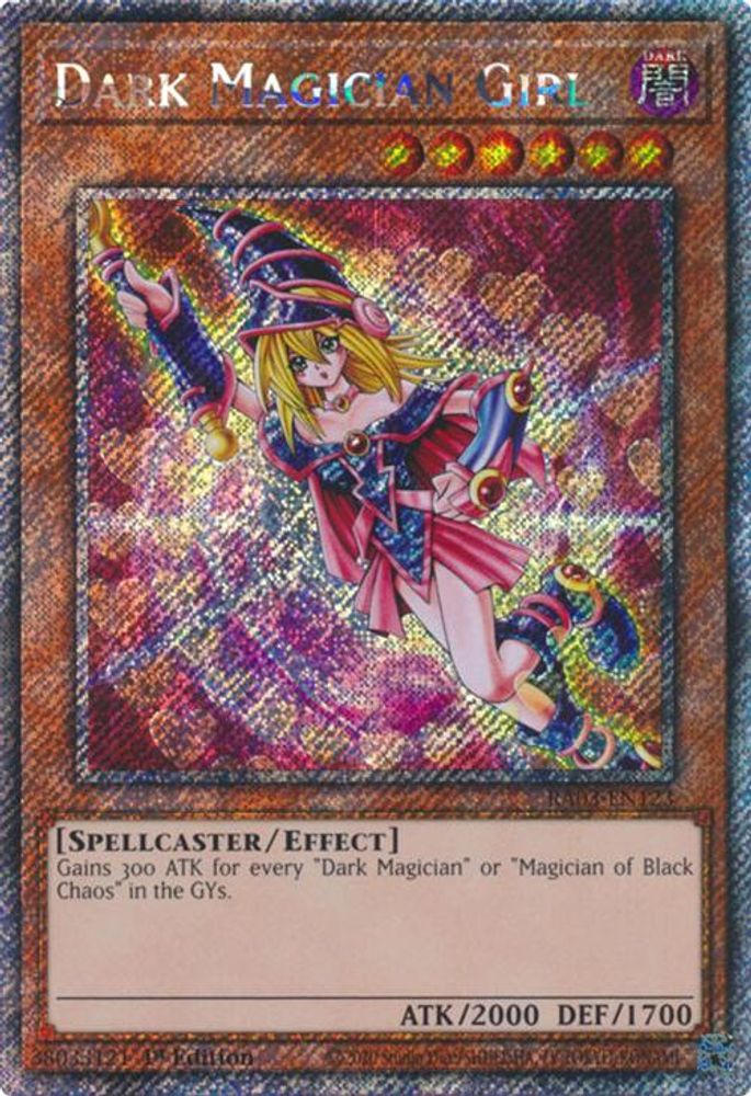 [PLATINUM RARE] Dark Magician Girl (Platinum Secret Rare) (C) - (RA03-EN123) - 1st Edition