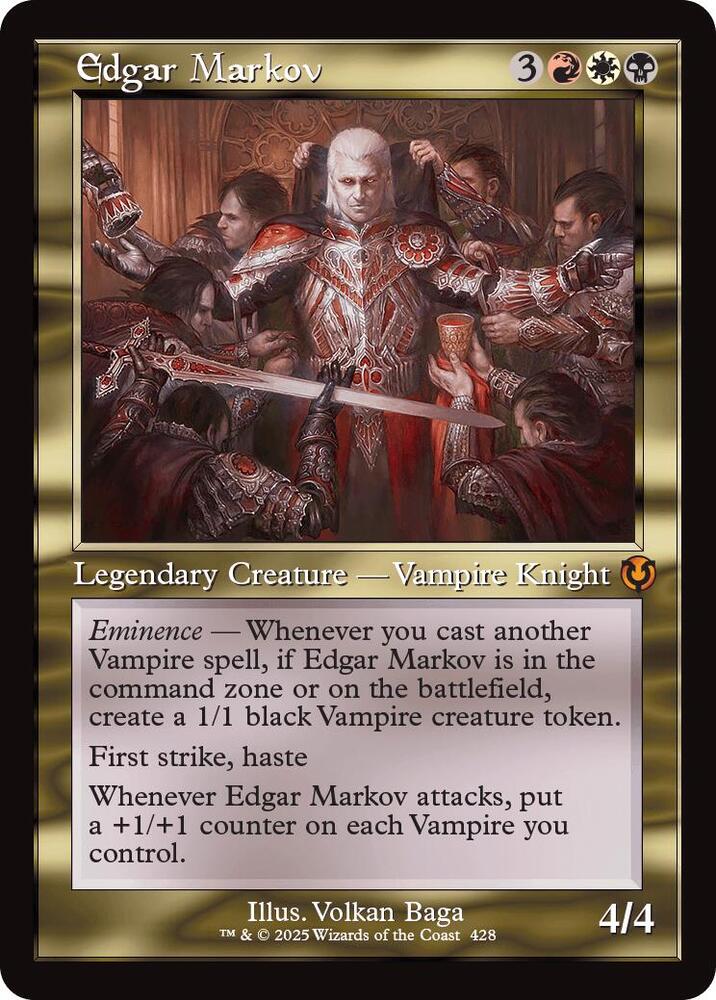 RETRO FRAME Edgar Markov - #428 - Mythic Innistrad Remastered