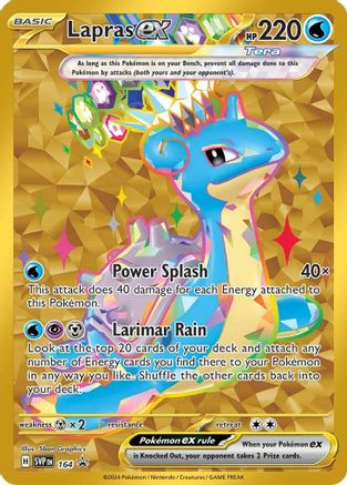 Lapras ex - SVP 164 - Pokemon SV Scarlet & Violet Promo