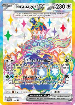 Terapagos ex - SVP 165 - Pokemon SV Scarlet & Violet Promo