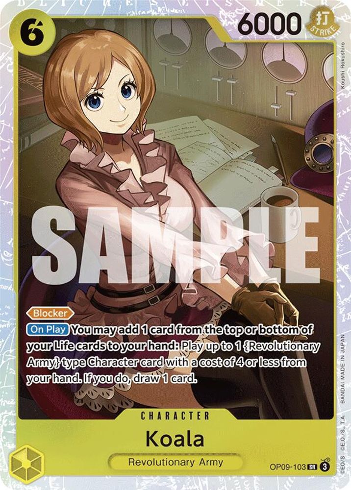 Koala (OP09-103) Super Rare - One Piece Emperors in the New World