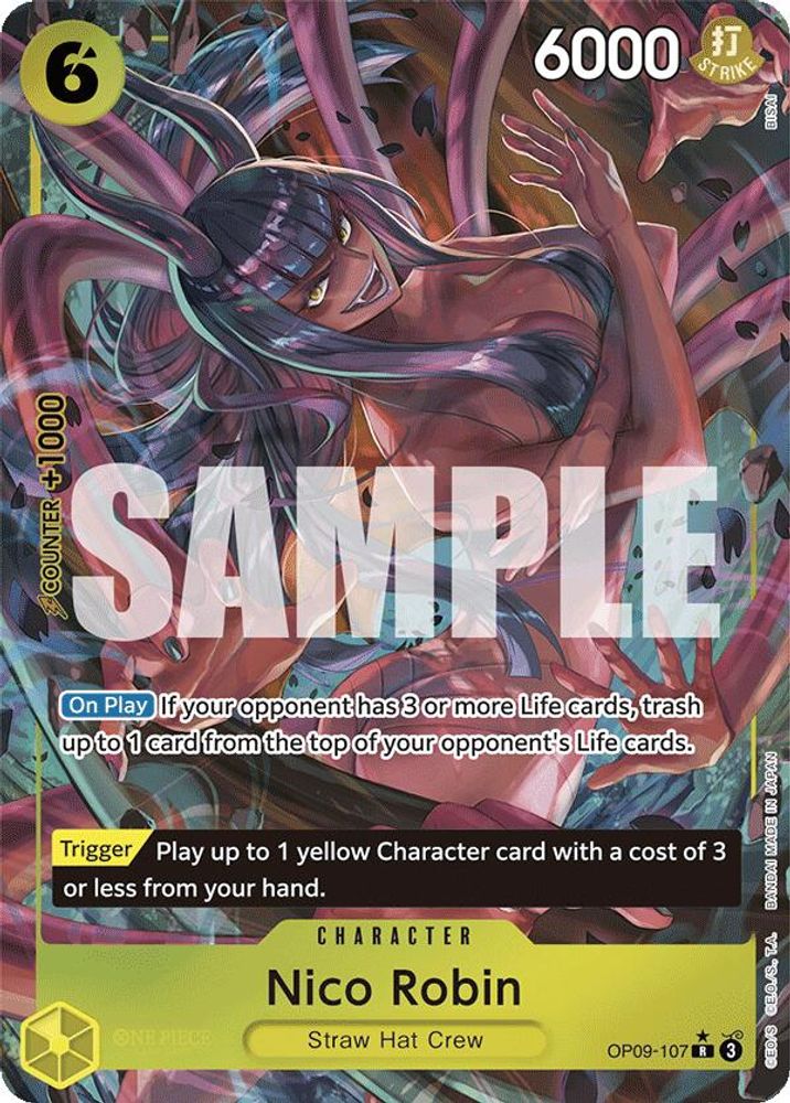 [ALTERNATE ART] Nico Robin (107) (OP09-107) R★ - One Piece Emperors in the New World