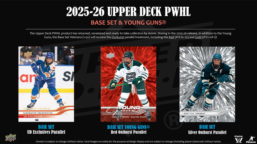 2025-26 Upper Deck PWHL Hockey Hobby Box (Pre Order)