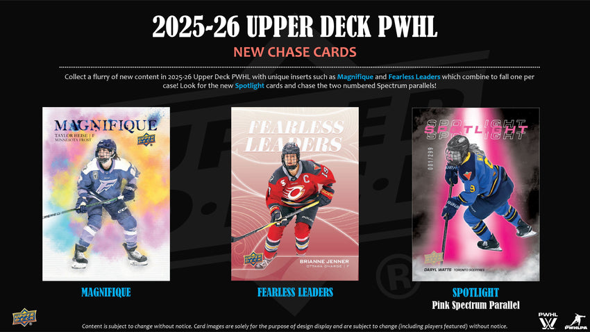 2025-26 Upper Deck PWHL Hockey Hobby Box (Pre Order)