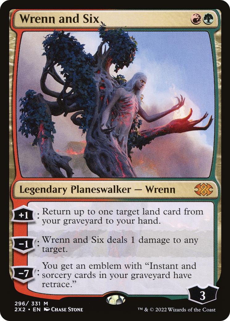 [FOIL] Wrenn and Six #296 - MYTHIC 2X2 - Double Masters 2022