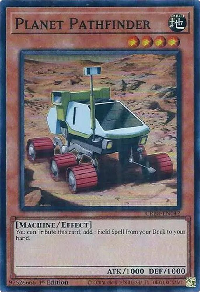 Planet Pathfinder (SR) - (CRBR-EN042) Super Rare - 1st Edition