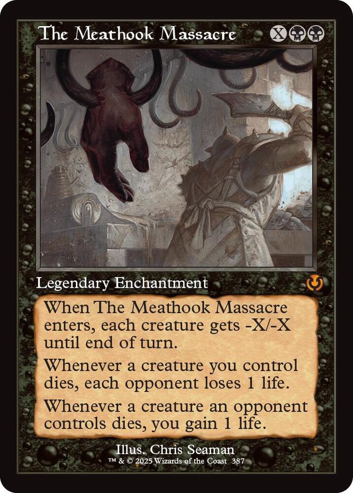 RETRO FRAME The Meathook Massacre - #387 - Mythic Innistrad Remastered