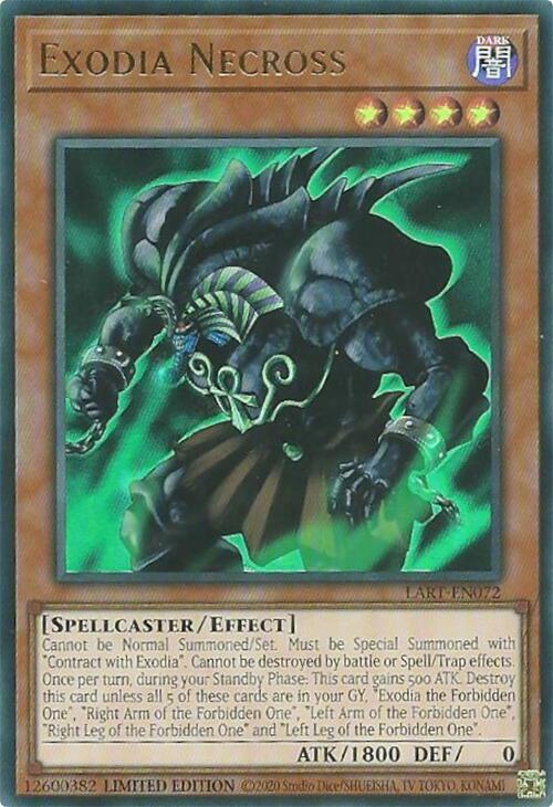 [SEALED] Exodia Necross -LART-EN072 - Ultra Rare Limited Edition