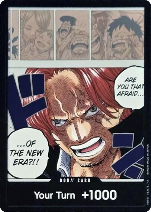 DON!! Foil OP09 (Shanks) OP-09 Emperors in the New World