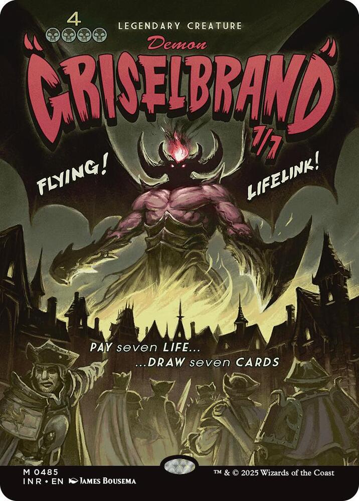 FOIL SHOWCASE Griselbrand - #485 - Innistrad Remastered
