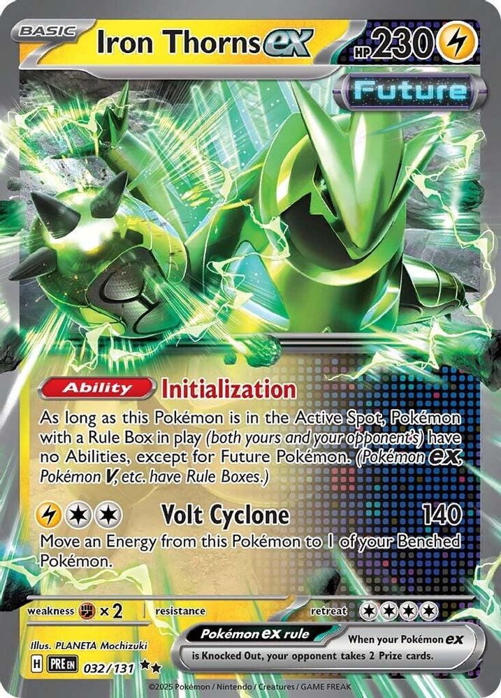 Iron Thorns ex - [  032/131 ] - Double Rare - Pokemon SV Prismatic Evolutions