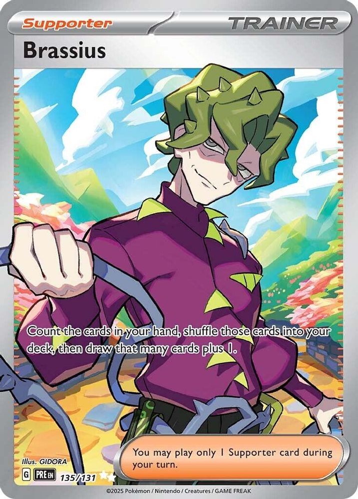 Brassius - [  135/131 ] - Ultra Rare - Pokemon SV Prismatic Evolutions