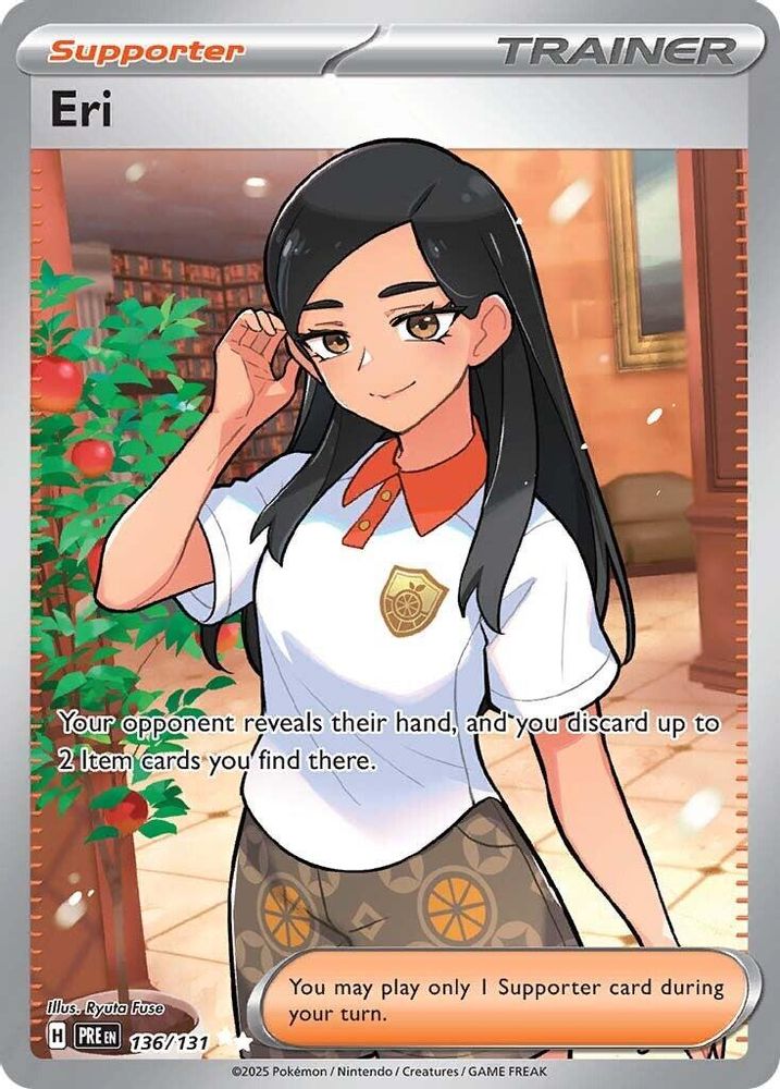 Eri - [  136/131 ] - Ultra Rare - Pokemon SV Prismatic Evolutions