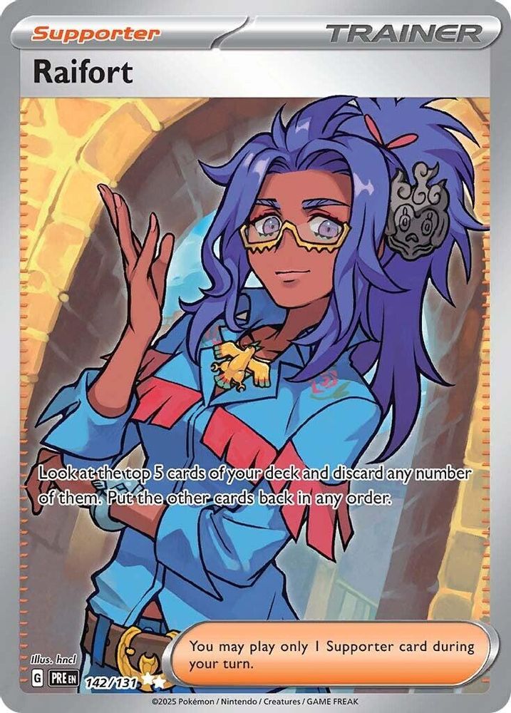 Raifort - [  142/131 ] - Ultra Rare - Pokemon SV Prismatic Evolutions