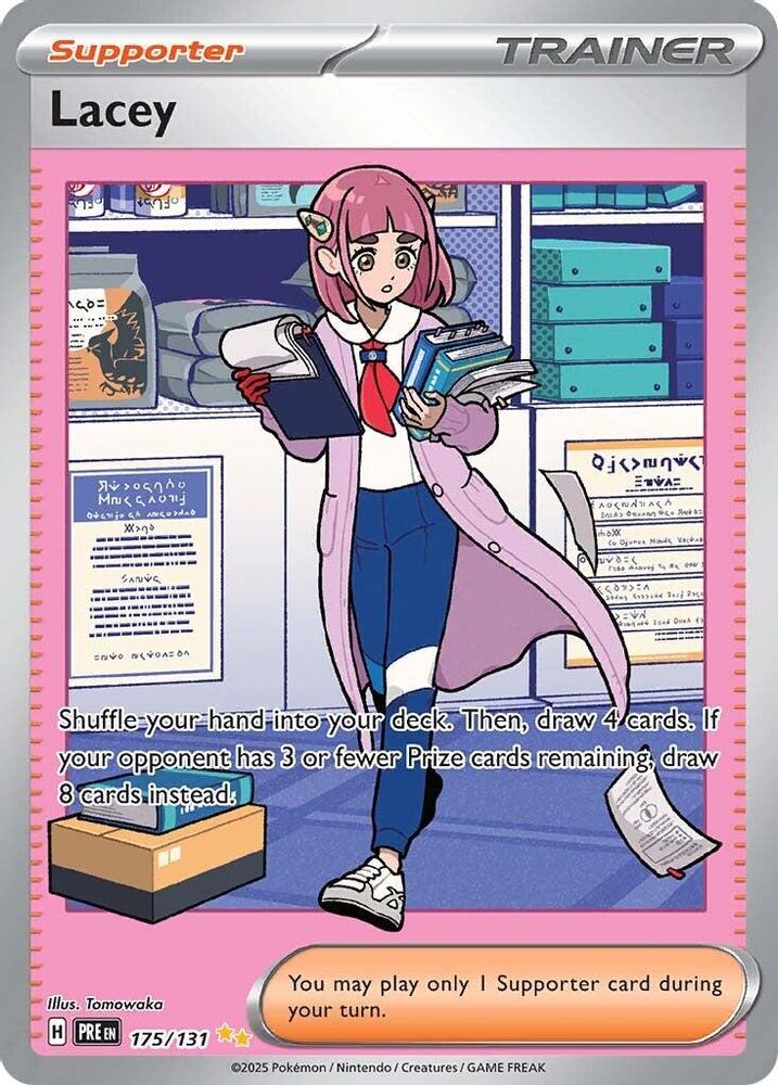 Lacey - [  175/131 ] - Special Illustration Rare - Pokemon SV Prismatic Evolutions