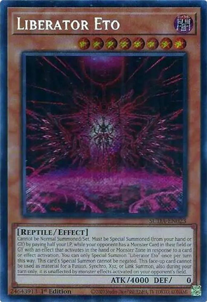 Liberator Eto - (SUDA-EN023) - Secret Rare 1st Edition