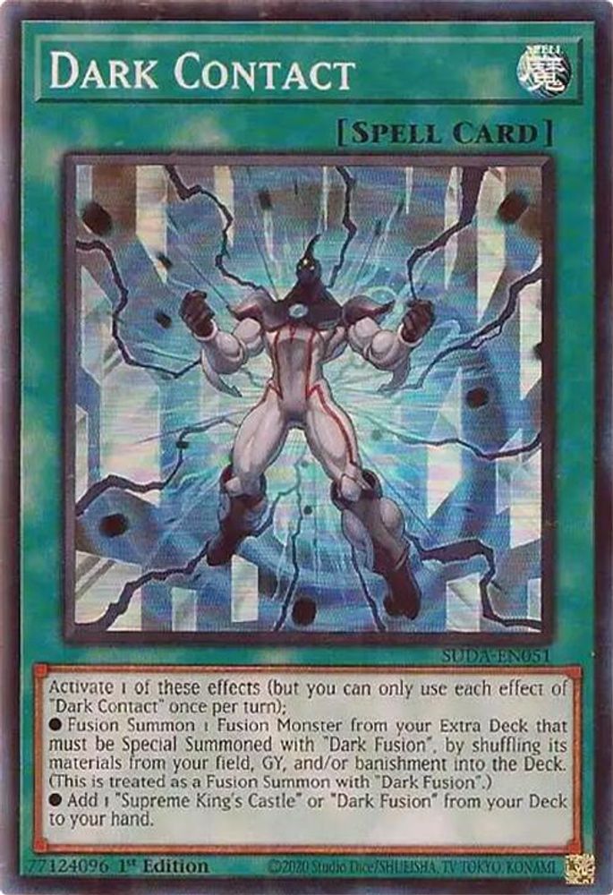Dark Contact - (SUDA-EN051) - Super Rare 1st Edition