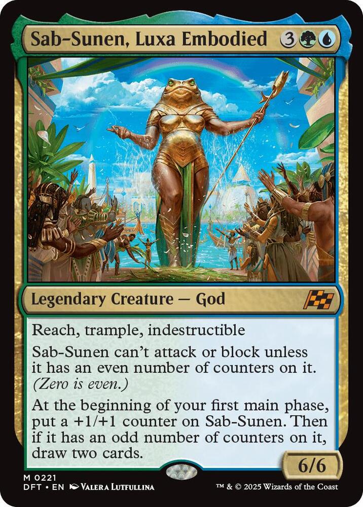 Sab-Sunen, Luxa Embodied - #221 - Mythic Aetherdrift