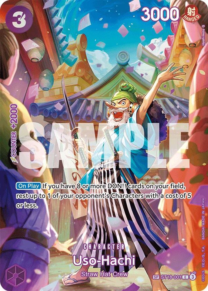 Uso-Hachi (SP) (ST18-001) Common - One Piece Royal Blood