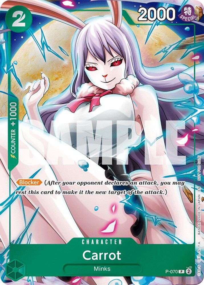 Carrot - P-070 - One Piece Event Pack Vol. 6 Promo