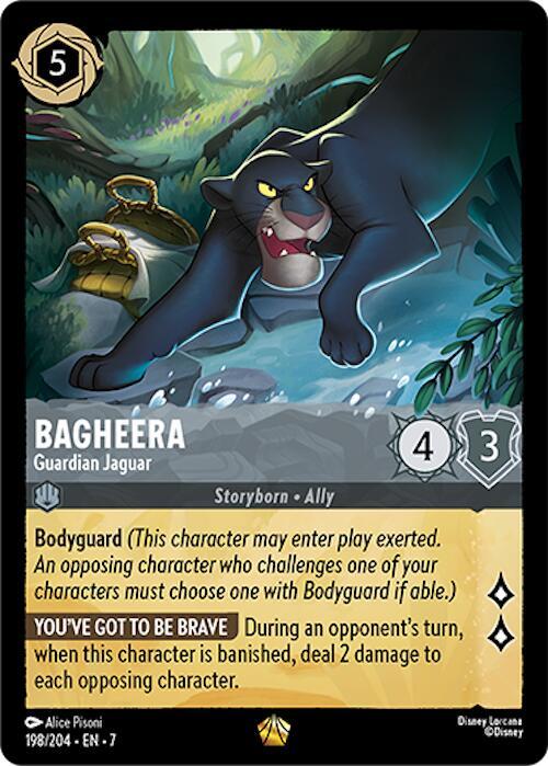 Bagheera - Guardian Jaguar - 198/204 - Legendary - Lorcana Archazia's Island