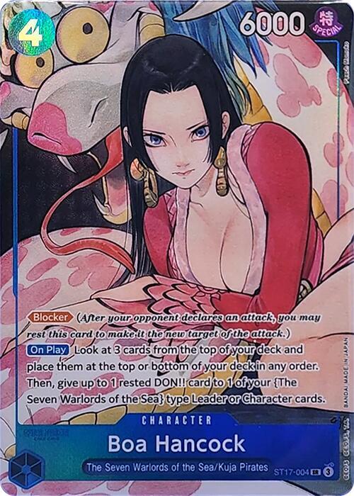 Boa Hancock - ST17-004 - One Piece Illustration Box Vol.1 Promo