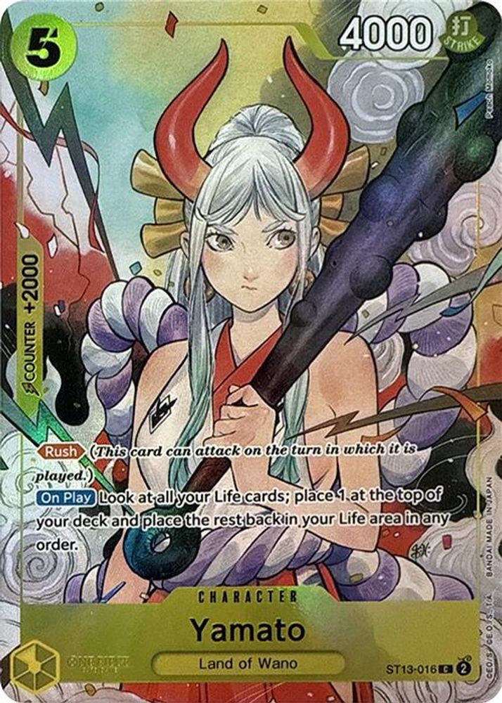 Yamato (Illustration Box Vol.2)  (ST13-016) - One Piece One Piece Promo