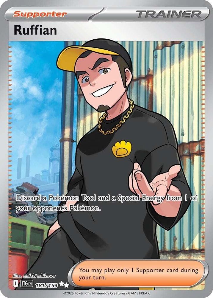 Ruffian - [  181/159 ] - Ultra Rare - Pokemon SV09 Journey Together