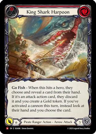 King Shark Harpoon (#SEA086) - Majestic - FAB High Seas