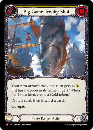 Big Game Trophy Shot (#SEA087) - Majestic - FAB High Seas