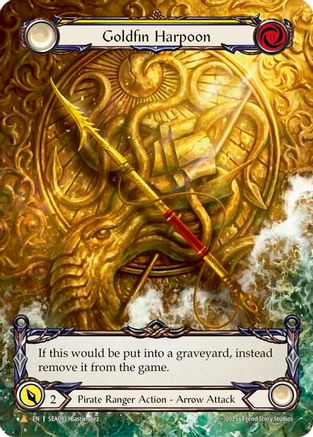 [Cold Foil] Goldfin Harpoon (Treasure) (#SEA093) - Marvel - FAB High Seas