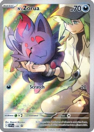 N's Zorua - SVP 189 - Pokemon SV Scarlet & Violet Promo